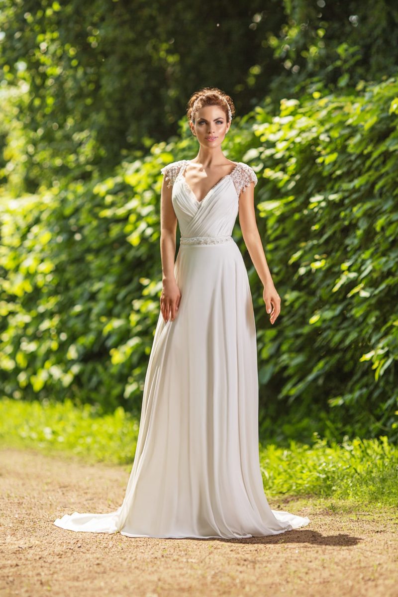 Красивое свадебное платье в греческом стиле: выбор Олимпийских богинь