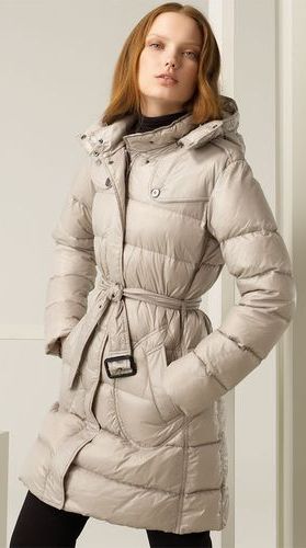 Женская зимняя дутая куртка
