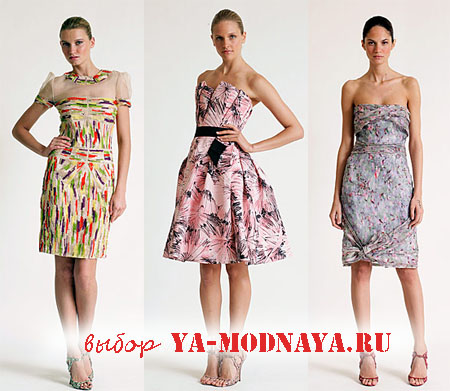 Вечерние платья 2011