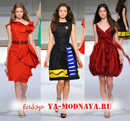 Вечерние платья 2011