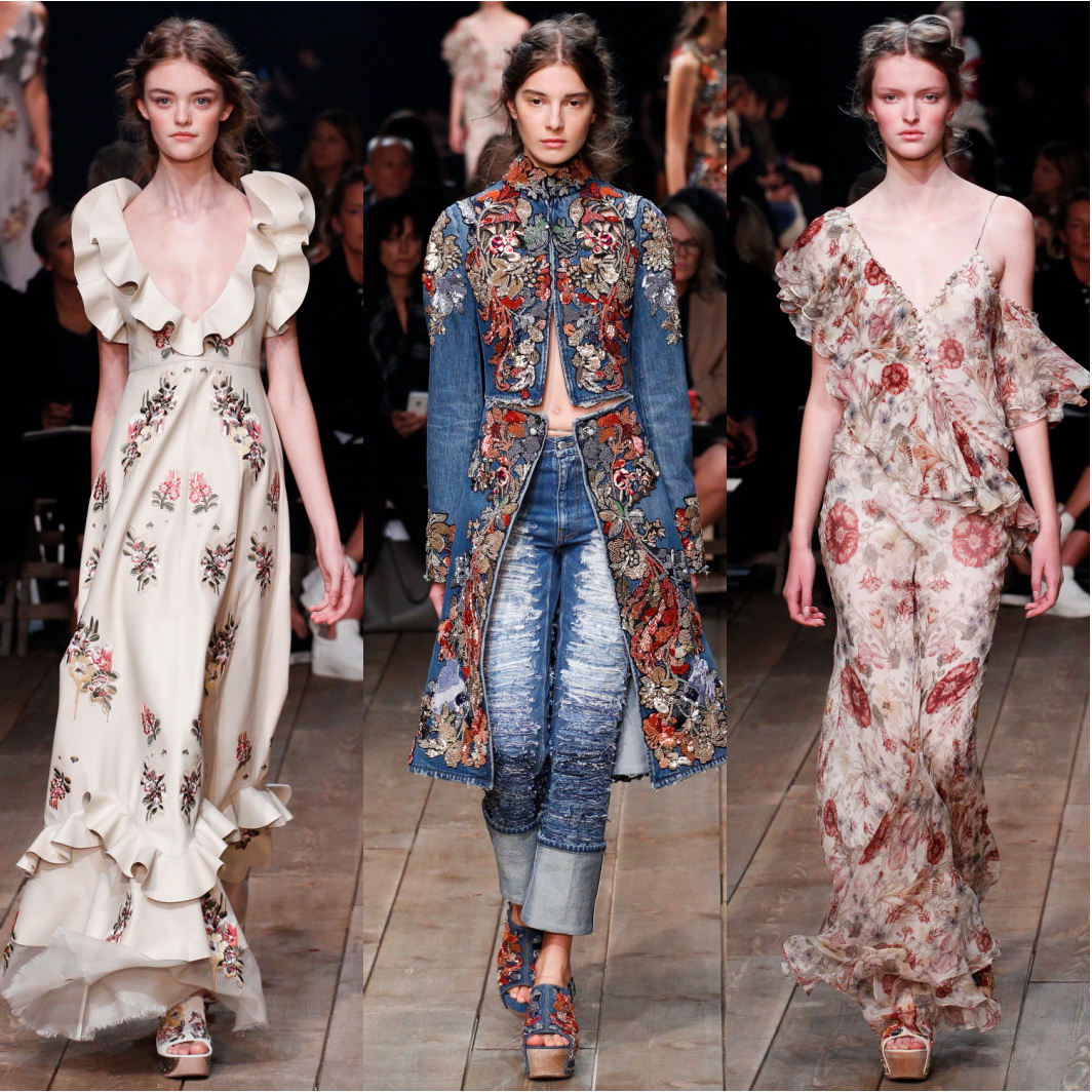 Alexander McQueen весна-лето 2016