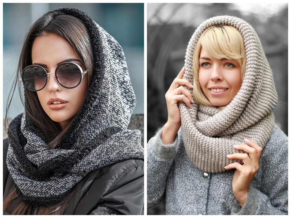 Модные шарфы 2022 женские осень зима