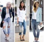 Как и куда носить джинсы-бойфренды: 44 модных образа