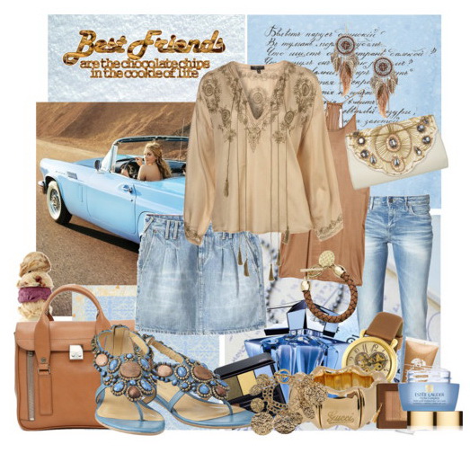 25 модных джинсовых юбок