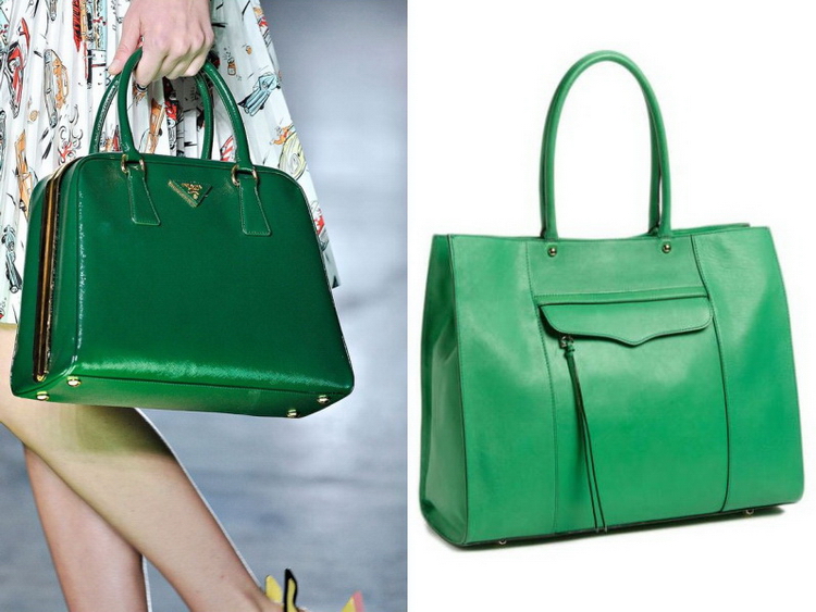 К чему носить зеленую сумку